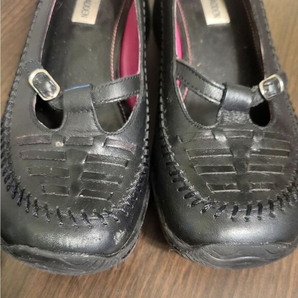 Steve Madden Ponchoo Black Mary Jane Leather Comfort Shoe, Size 8.5 - Picture 11 of 13